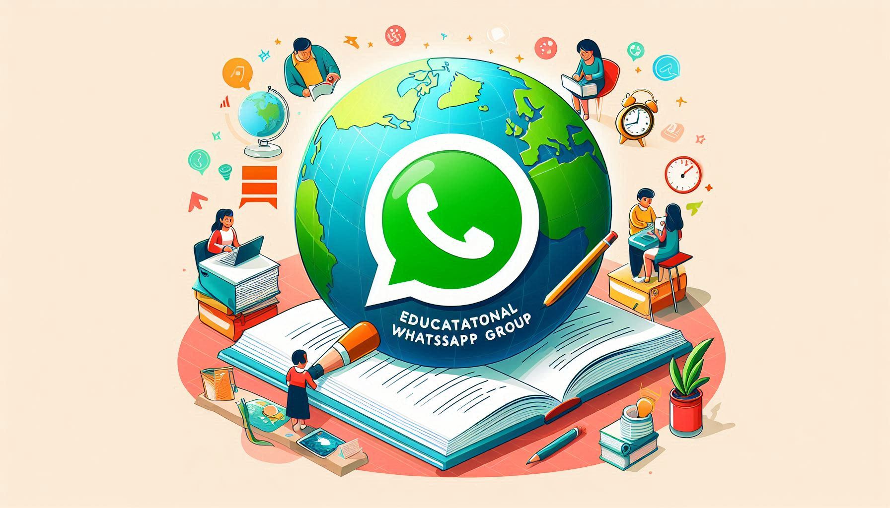 240+ Educational WhatsApp group links